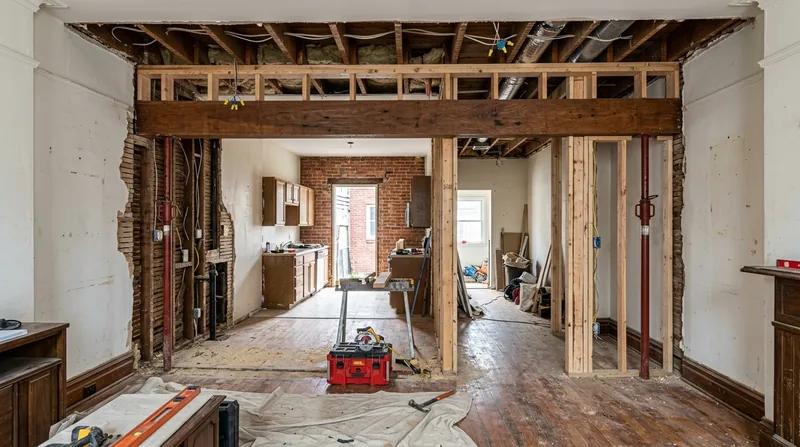 Beam Replacement & Load-Bearing Wall Removal Baltimore